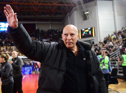 Ο Νίκος Γκάλης στον τελικό του Κυπέλλου στο Ηράκλειο (pics, vid)