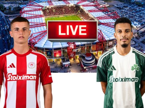 LIVE: Ολυμπιακός – Παναθηναϊκός