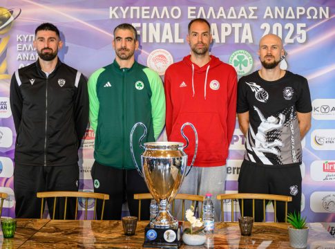 Ολυμπιακός, Παναθηναϊκός, ΠΑΟΚ και ΟΦΗ για τον τρόπαιο του Κυπέλλου στο βόλεϊ