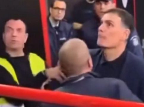 Το βίντεο με το φραστικό επεισόδιο που είχε ο Μπαρτζώκας με οπαδό στο ΣΕΦ (vid)
