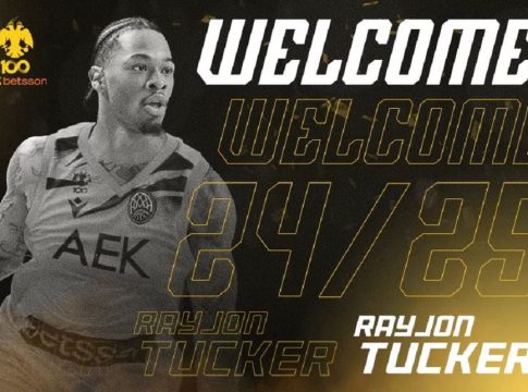 Η Βίρτους Μπολόνια επιβεβαίωσε τη μεταγραφή του Τάκερ στην ΑΕΚ