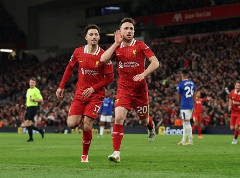 Λίβερπουλ – Έβερτον 1-0: Ο Ζότα έκρινε το ντέρμπι του Μέρσεϊσαϊντ