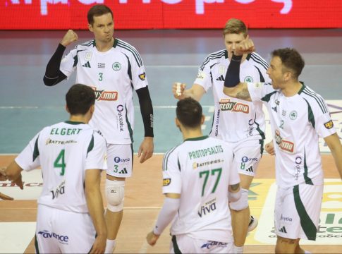 ΠΑΟΚ – Παναθηναϊκός 1-3: Οι «πράσινοι» προκρίθηκαν στους τελικούς της Volley League (vid)