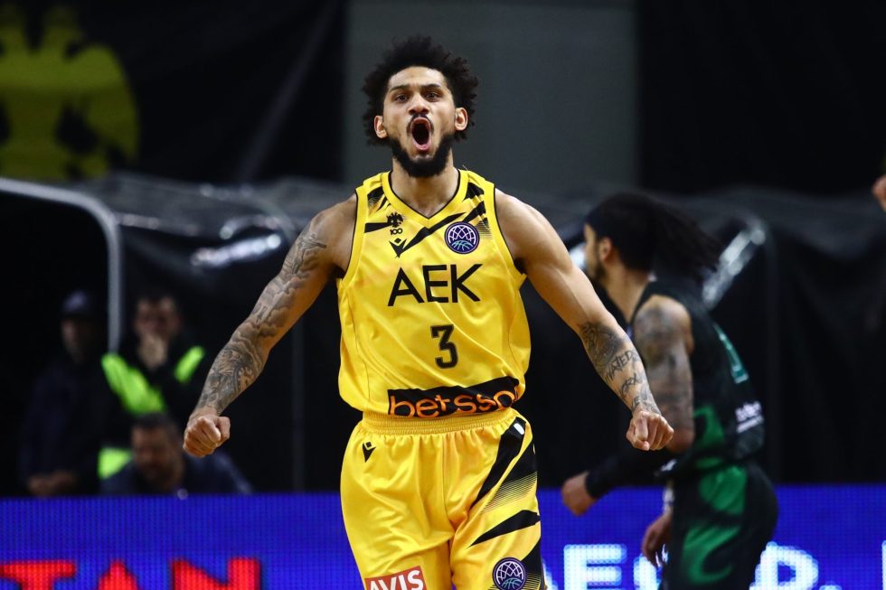 ΑΕΚ: Απίθανη αναπαράσταση της… αλά NBA φάσης με Χαμπ-Γκρέι από το BCL (vids)