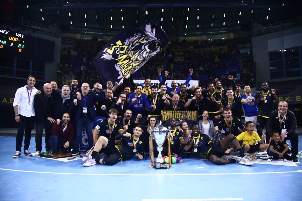 ΑΕΚ – Βριλήσσια 43-21: «Καθάρισε» εύκολα και κατέκτησε το πέμπτο της Κύπελλο η Ένωση