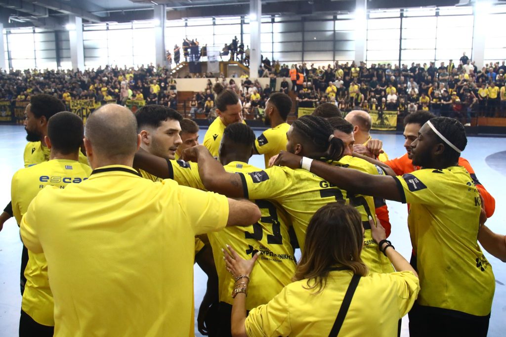 Η ΑΕΚ γηπεδούχος στον πρώτο τελικό του EHF European Cup με την Αλκαλόιντ