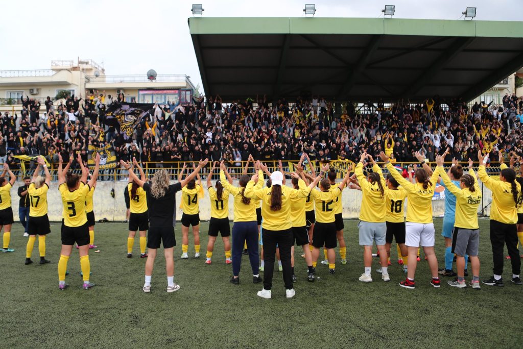 Στην «Opap Arena» η φιέστα της ομάδας γυναικών της ΑΕΚ – Απομένει η έγκριση της ΕΠΟ