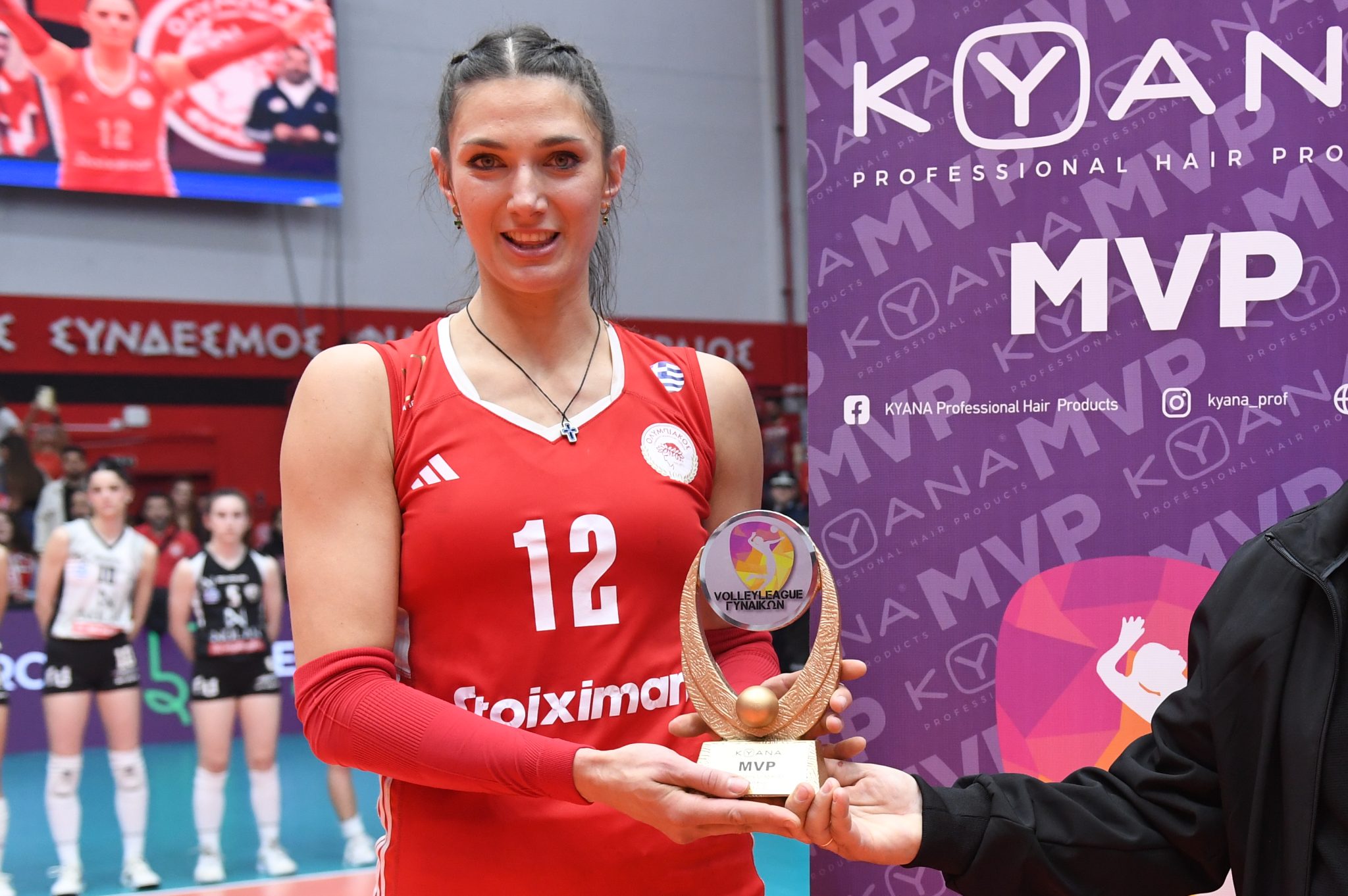 MVP της Volley League γυναικών η Κούμπουρα