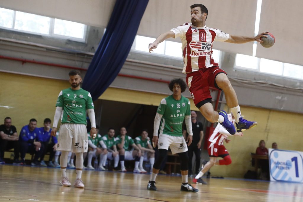 Ολυμπιακός – Διομήδης Άργους 33-18: Έκαναν το 1-0 οι «ερυθρόλευκοι»