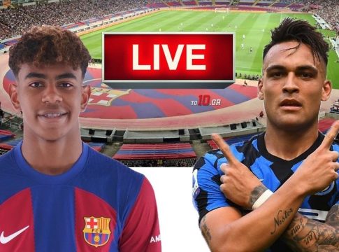 LIVE: Μπαρτσελόνα – Ίντερ