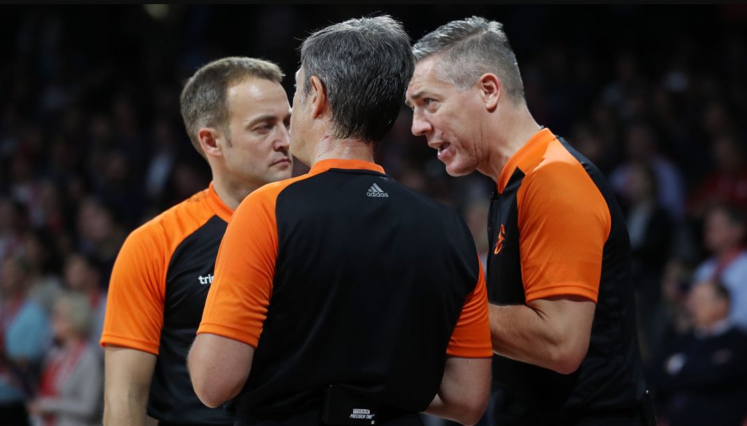 Οι διαιτητές του Game 4 του Ολυμπιακού με τη Ρεάλ