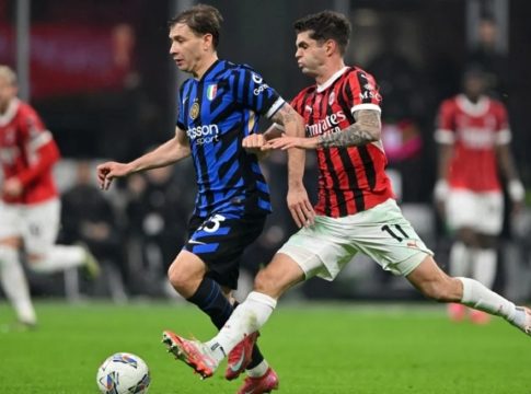 Μίλαν – Ίντερ 1-1: Μοιρασιά στο ντέρμπι του Μιλάνου, όλα θα κριθούν στη ρεβάνς