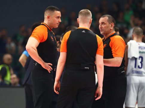 Αυτοί σφυρίζουν το game 2 του Παναθηναϊκός – Εφές