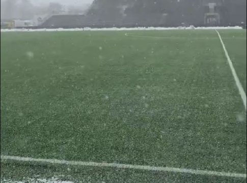 Χιόνι αντί για άνοιξη στο Μπόντο, παραμονές του αγώνα με τη Λάτσιο (vid)