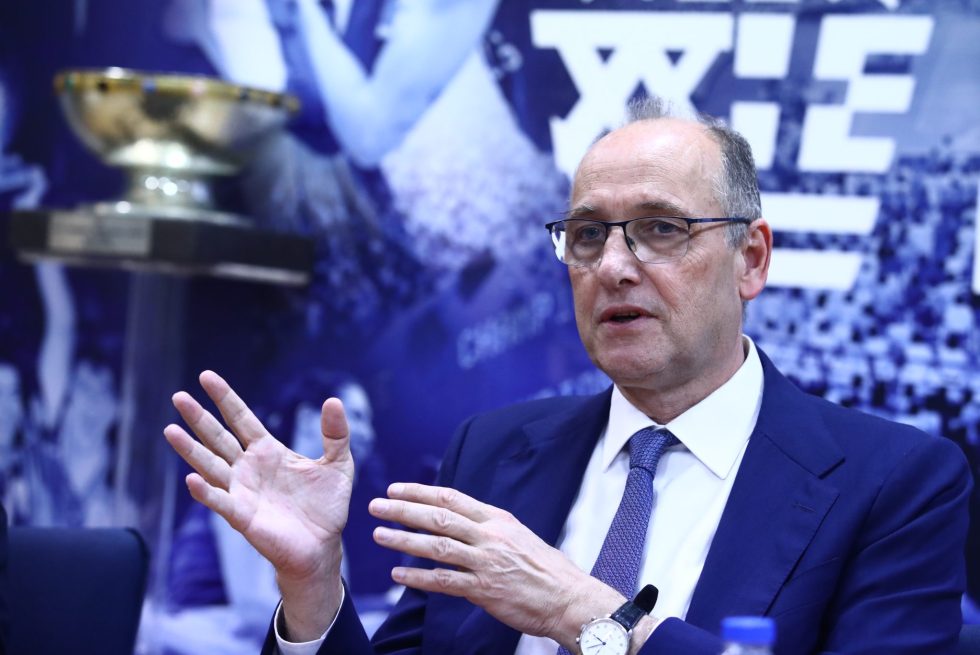Λιόλιος: «Θέλαμε και την τελική φάση, αλλά σημαντικό που μία μεγάλη διοργάνωση επιστρέφει στην Ελλάδα» (vid)
