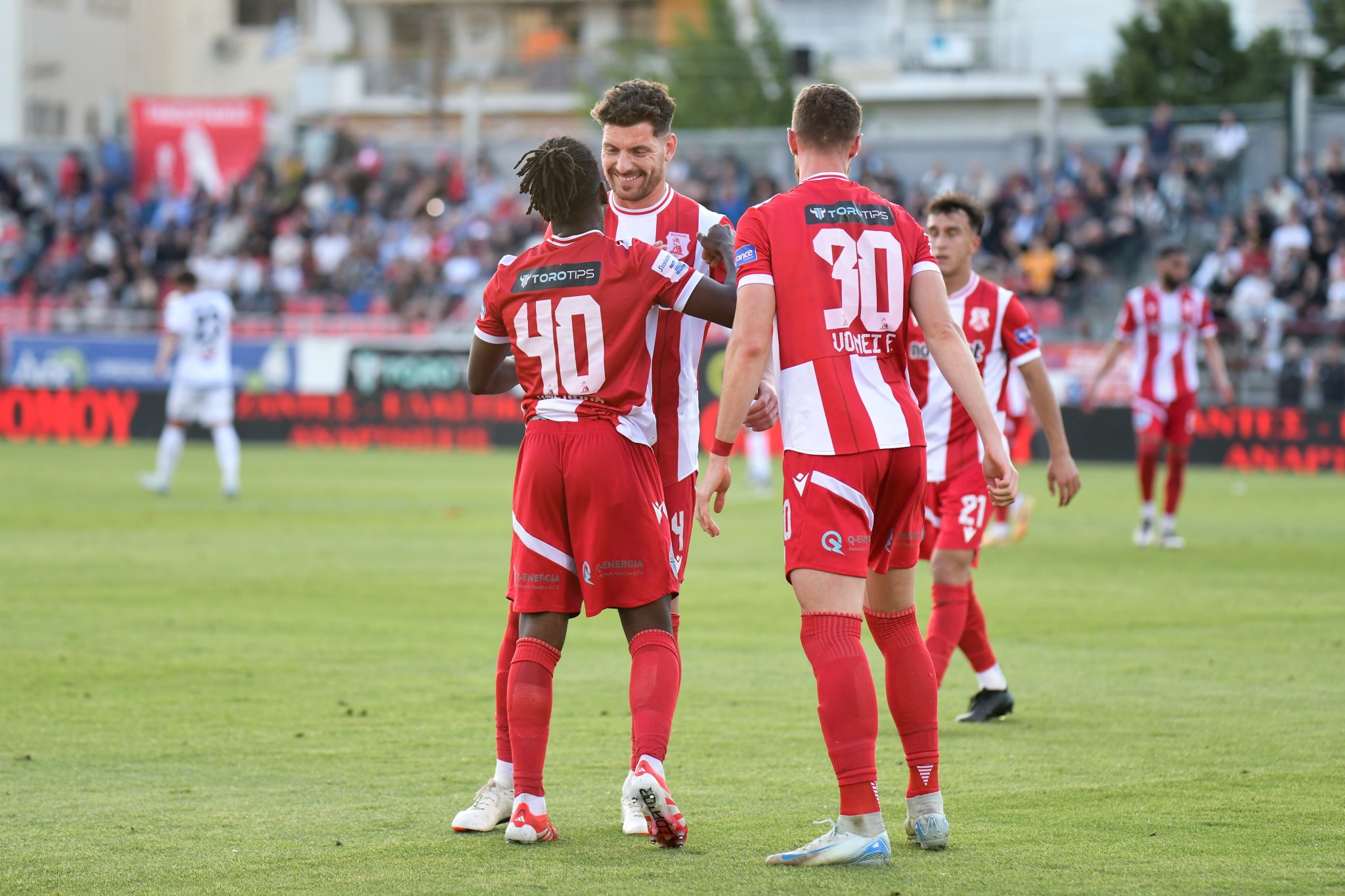 Πανσερραϊκός – Βόλος 3-0: Αποφασιστικό βήμα παραμονής για τους Σερραίους