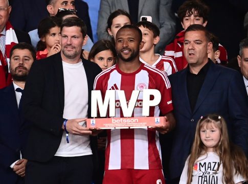 MVP του τελικού του Κυπέλλου Ελλάδος Betsson ο Ελ Κααμπί