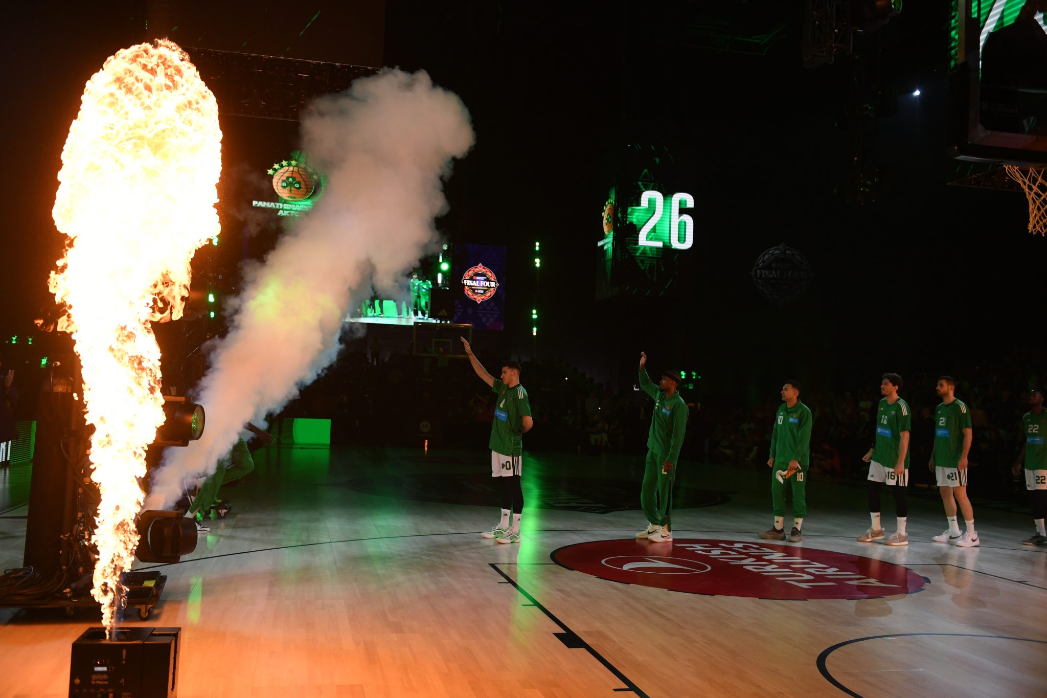 Το Final Four ξεκίνησε και επίσημα: Η παρουσίαση Παναθηναϊκού και Φενέρ (vid)