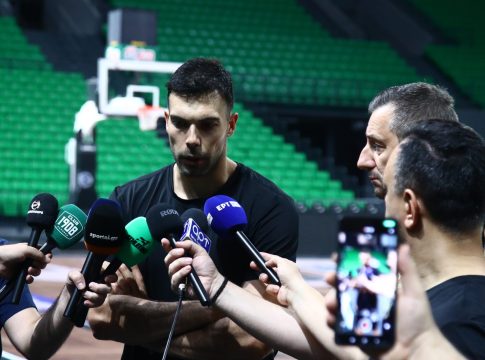 Σλούκας ενόψει του Game 1 με Ολυμπιακό: «Αν δεν κατακτήσουμε το πρωτάθλημα, στη χρονιά μπαίνει ένα πολύ αρνητικό πρόσημο»