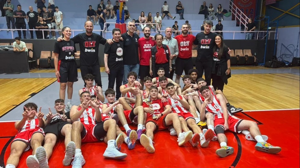 Πανιώνιος – Ολυμπιακός 47-73: Πρωταθλητές ΕΣΚΑΝΑ οι Παίδες των Ερυθρόλευκων