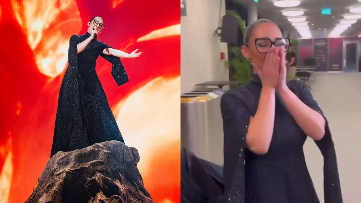 Eurovision 2025: Λυτρωμένη η Klavdia ξέσπασε σε κλάματα μετά την πρόκριση στον τελικό – Τα δάκρυα του Φωκά Ευαγγελινού (vid)