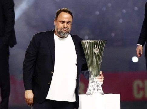 Βαγγέλης Μαρινάκης: «Δεν σταματάμε, συνεχίζουμε για πιο ψηλές κορυφές!» (vid)