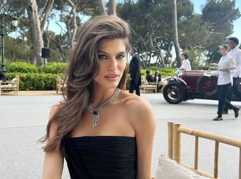 Η Ανθή Φακιδάρη ροκάρει ένα εντυπωσιακό μαύρο see-through φόρεμα στις Κάννες – Η εμφάνιση της