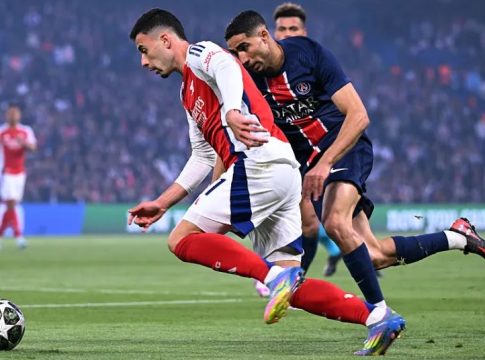 «Φαρμακερό» σουτ του Χακίμι για το 2-0, μείωσε η Άρσεναλ με τον Σάκα (vids)