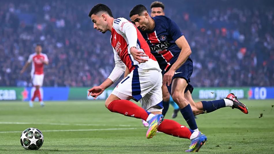 «Φαρμακερό» σουτ του Χακίμι για το 2-0, μείωσε η Άρσεναλ με τον Σάκα (vids)