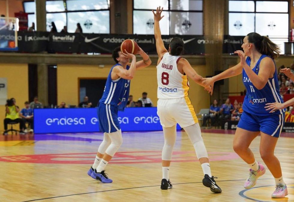 Ήττα από την Ισπανία για την Εθνική στο πρώτο τέστ (64-40)