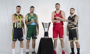 Η φωτογραφία των τεσσάρων αρχηγών με το τρόπαιο της Euroleague (pic)