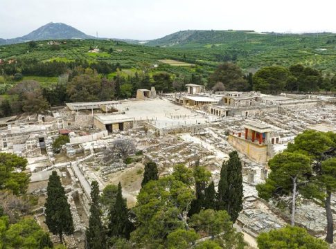 Κνωσός: Δίκτυο πυροπροστασίας και αντικεραυνική εγκατάσταση θωρακίζει τον αρχαιολογικό χώρο