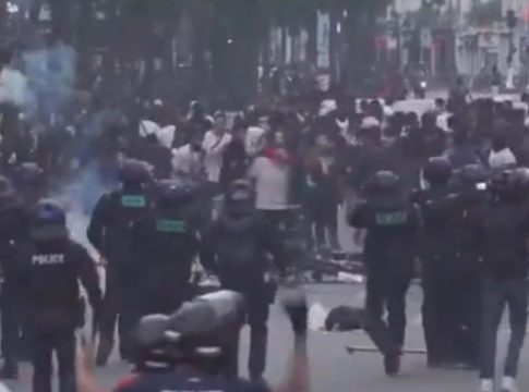 Επεισόδια και στο Παρίσι: Συγκρούσεις των οπαδών της Παρί με την Αστυνομία (vid)