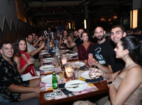 Το «ερυθρόλευκο» γλέντι για το ντάμπλ (pics)