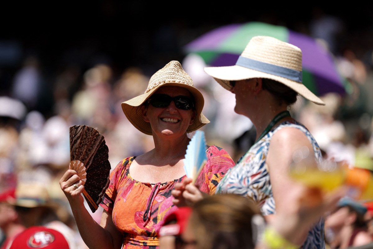 Ο καύσωνας απειλεί το Wimbledon – Τα μέτρα των διοργανωτών για προστασία παικτών και προσωπικού