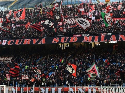 Η Curva Sud της Μίλαν τρολάρει τους οπαδούς της Ίντερ: «Καλωσορίσατε ξανά, Πρωταθλητές Ευρώπης» (pic)