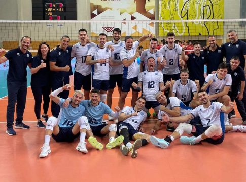 Golden European League ανδρών: Συνεχίζει με το απόλυτο η Εθνική, 3-0 τη Βόρεια Μακεδονία