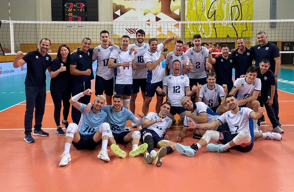 Golden European League ανδρών: Συνεχίζει με το απόλυτο η Εθνική, 3-0 τη Βόρεια Μακεδονία