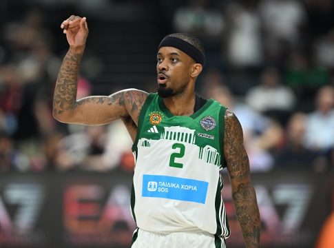 Εκτός ο Μπράουν από το Game 3 του Παναθηναϊκού με τον Ολυμπιακό