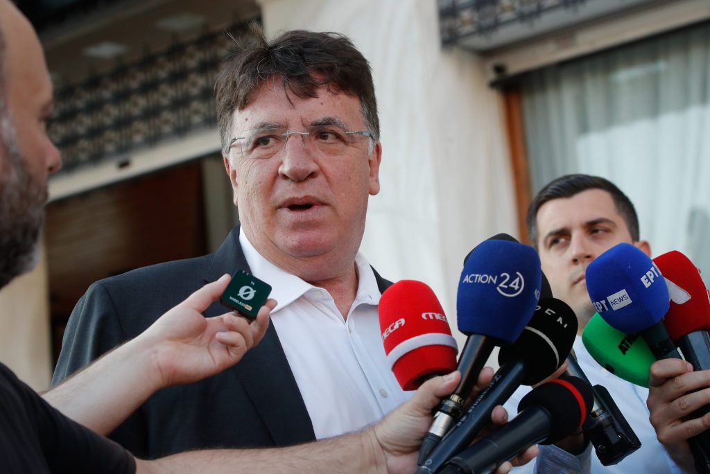 Θεοδωρίδης: «Πολύ ωραία ανοικτή, φιλική συζήτηση – Είδαμε τις προοπτικές για το ελληνικό ποδόσφαιρο» (vid)