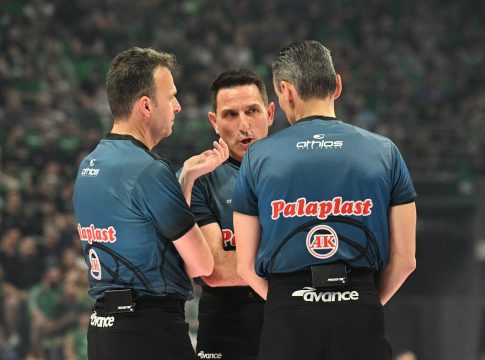 Αυτοί είναι οι διαιτητές του Game 4 ανάμεσα σε Ολυμπιακό και Παναθηναϊκό