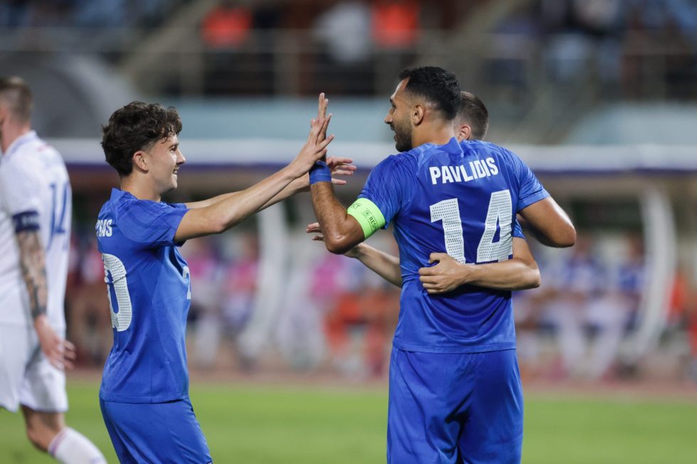 Ελλάδα – Σλοβακία 4-1: Έβγαλε γούστα η Εθνική στην Κρήτη…
