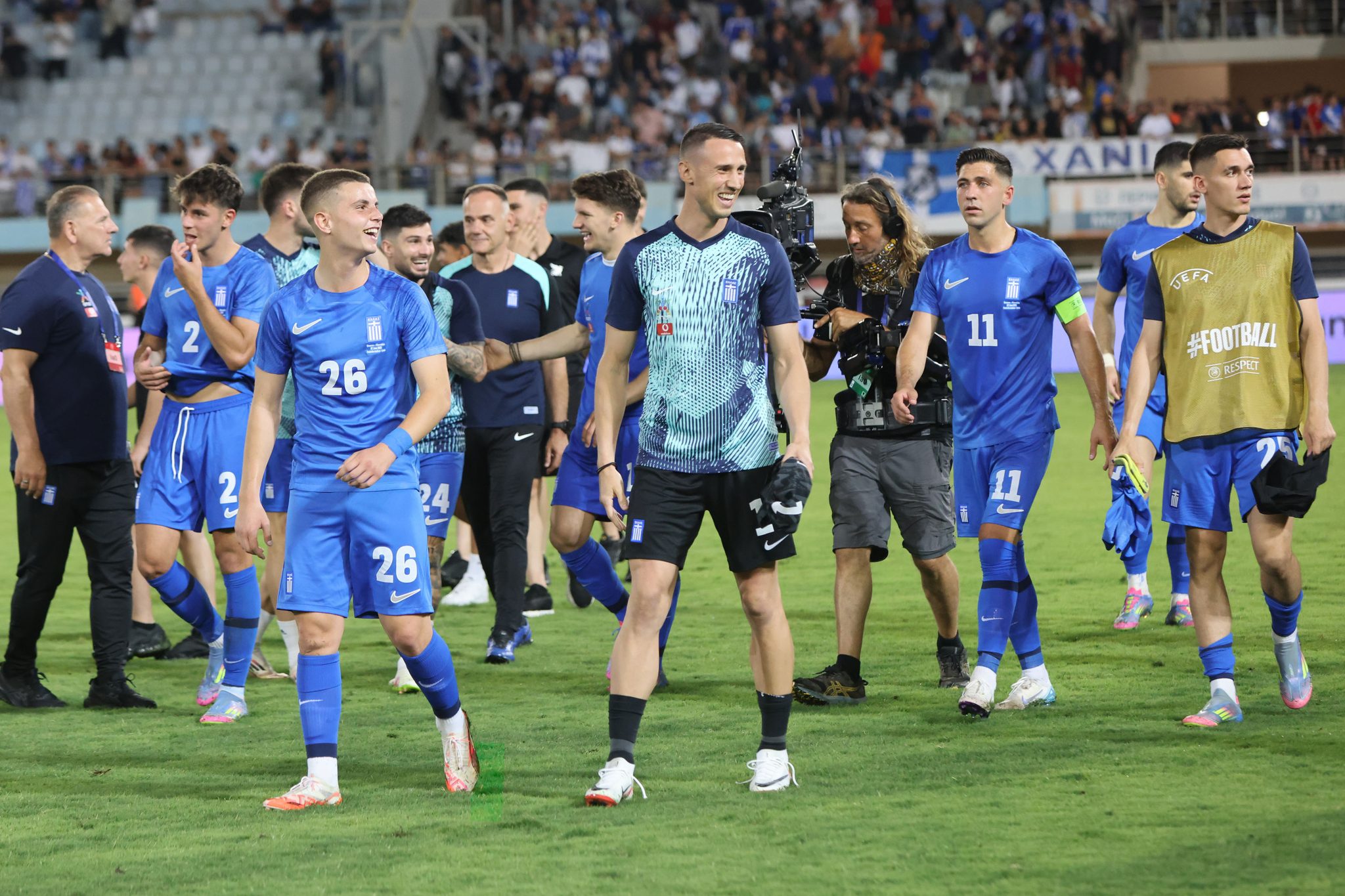 Μάχες στα προκριματικά του Παγκοσμίου Κυπέλλου και φιλικό παιχνίδι η Εθνική Ομάδα με τη Βουλγαρία