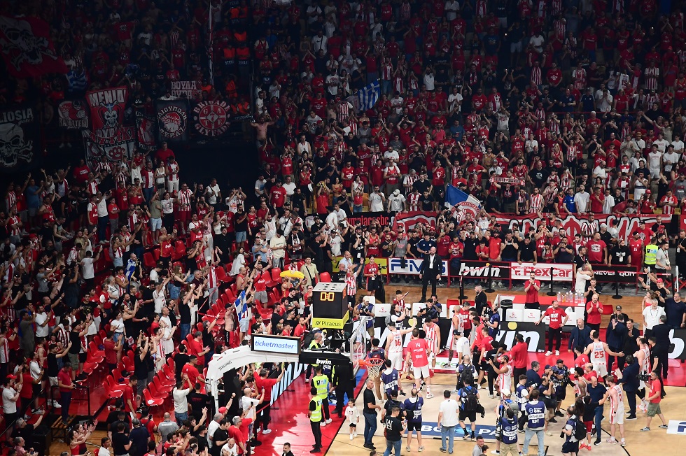 Πρόστιμο στην ΚΑΕ Ολυμπιακός για το Game 4 των τελικών