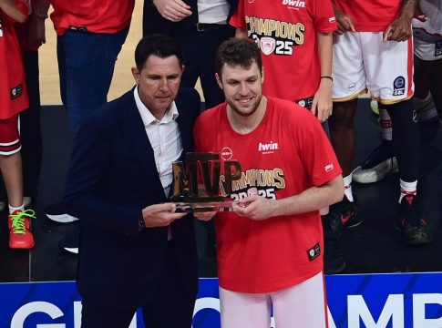 MVP των τελικών της Stoximan GBL ο Σάσα Βεζένκοφ