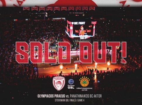 Δεν θα πέφτει… καρφίτσα: Sold out το ΣΕΦ ενόψει του 4ου τελικού (pic)
