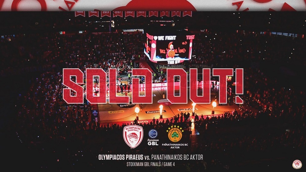 Δεν θα πέφτει… καρφίτσα: Sold out το ΣΕΦ ενόψει του 4ου τελικού (pic)