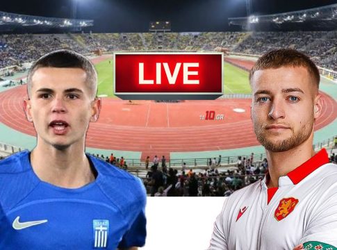 LIVE: Ελλάδα – Βουλγαρία