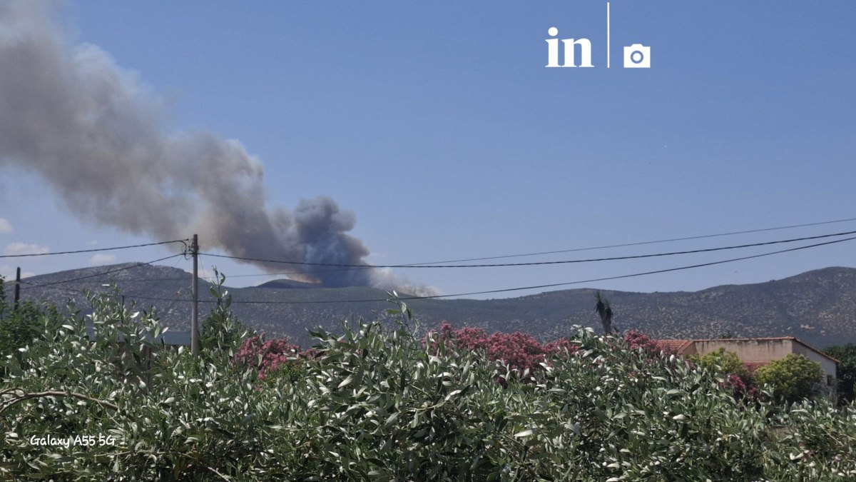 Μεγάλη φωτιά στο Άνω Σούλι Μαραθώνα – Μήνυμα του 112, «απομακρυνθείτε προς Γραμματικό και Νέα Μάκρη»