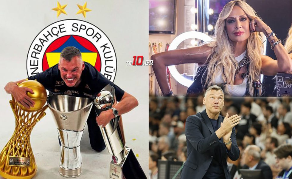 «Ώπα ρε μ@λ@κ@»: Ο Σάρας γιόρτασε το triple crown με Άννα Βισση – Χαμός στην Πόλη (vid)